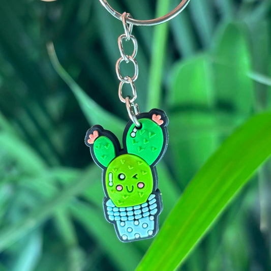 Lot surprise de 3 de porte - clés cactus - Jungle Feed