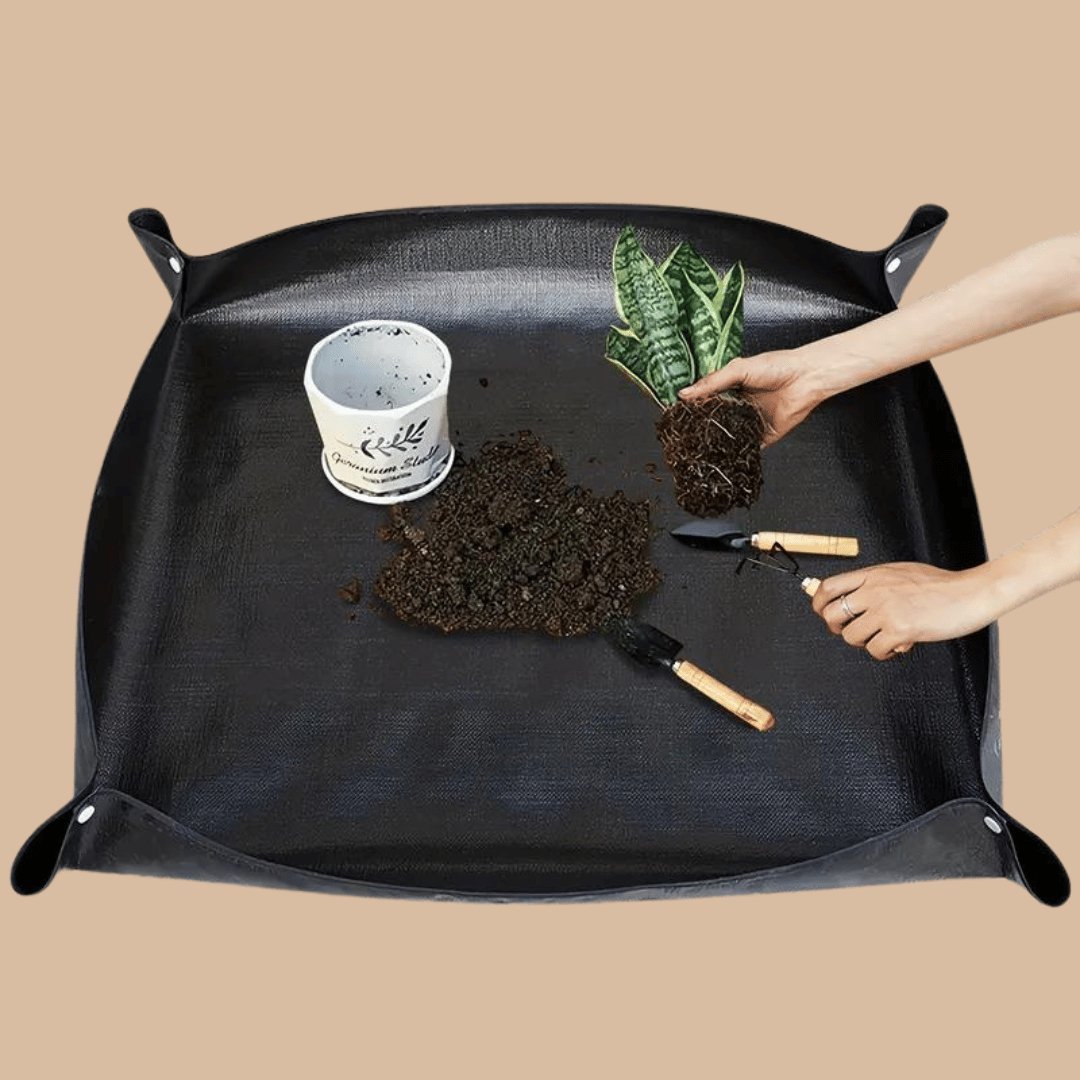 Tapis de Rempotage de Jardin Noir - Idéal pour Rempotage - Jungle Feed