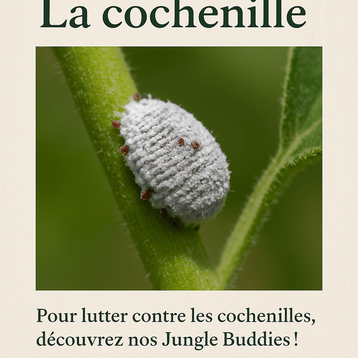 Cochenilles : traitement naturel avec Jungle Buddies - Jungle Feed