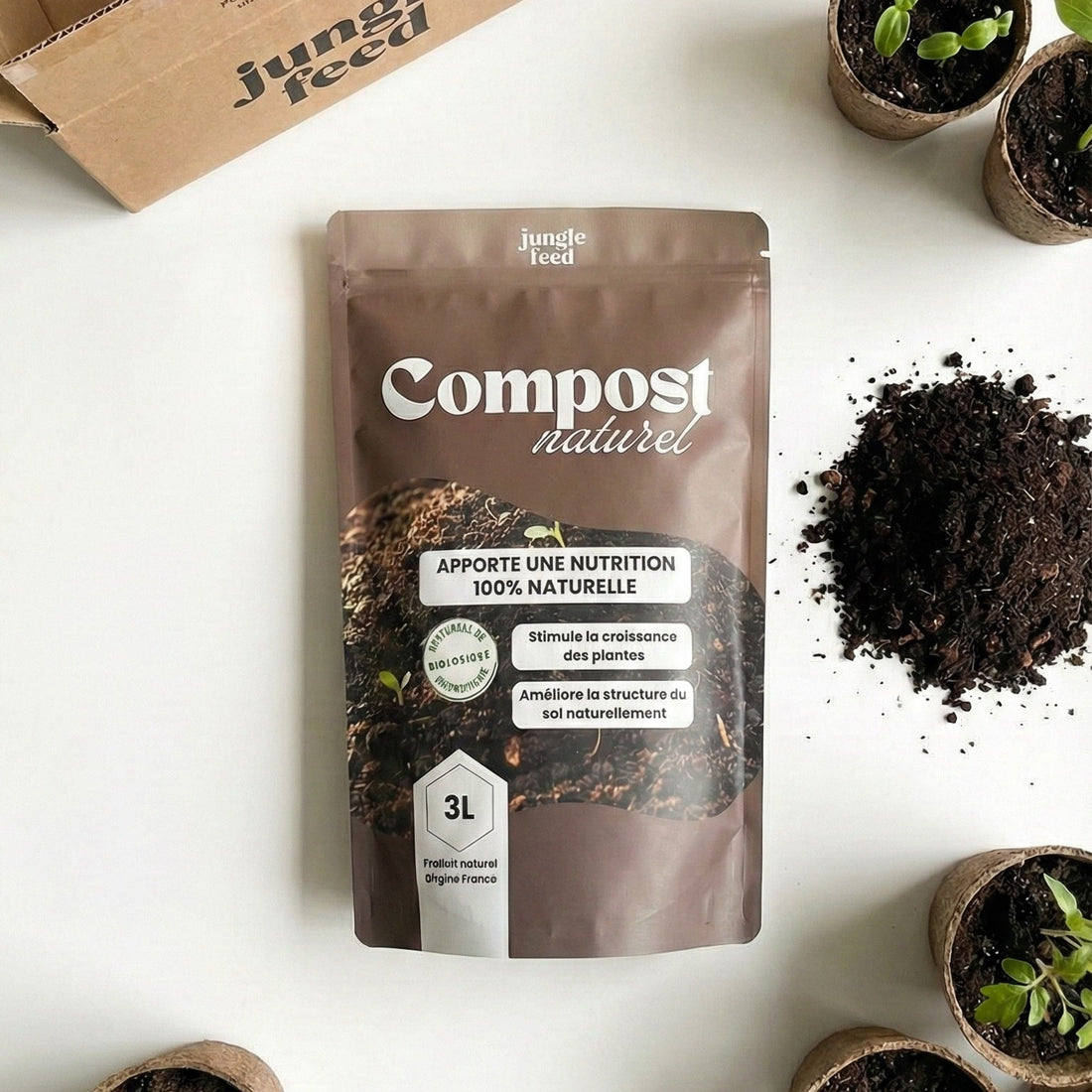 Compost naturel Jungle Feed