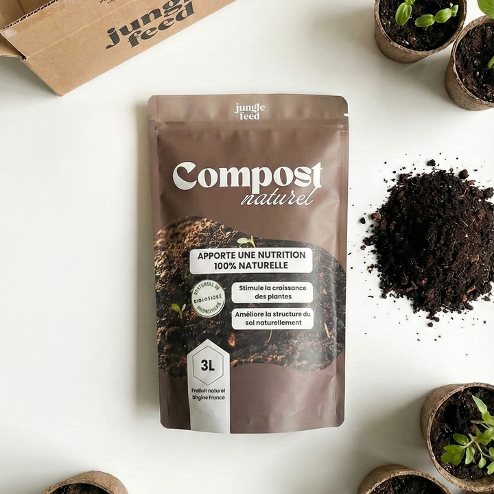 Découvrez notre nouveau compost naturel pour plantes d'intérieur