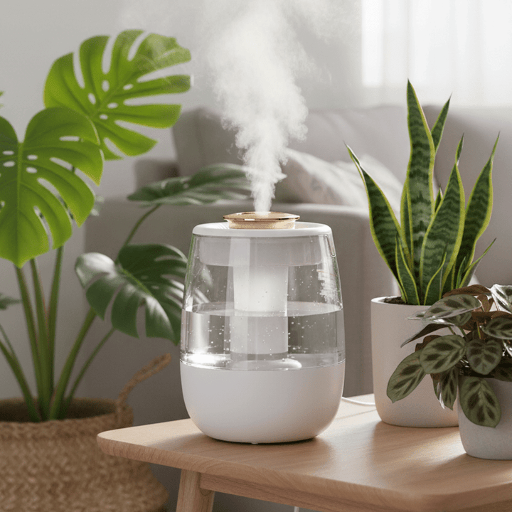 Humidificateur d'air pour plantes d'intérieur en hiver - guide pratique - Jungle Feed