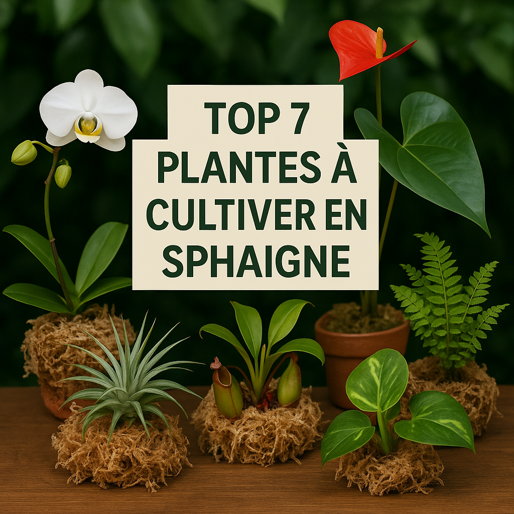 Top 7 des Plantes Parfaites pour la Culture en Sphaigne
