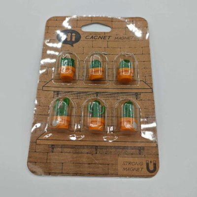 Aimants Décoratifs Cactus 3D - Lot de 6 - Jungle Feed
