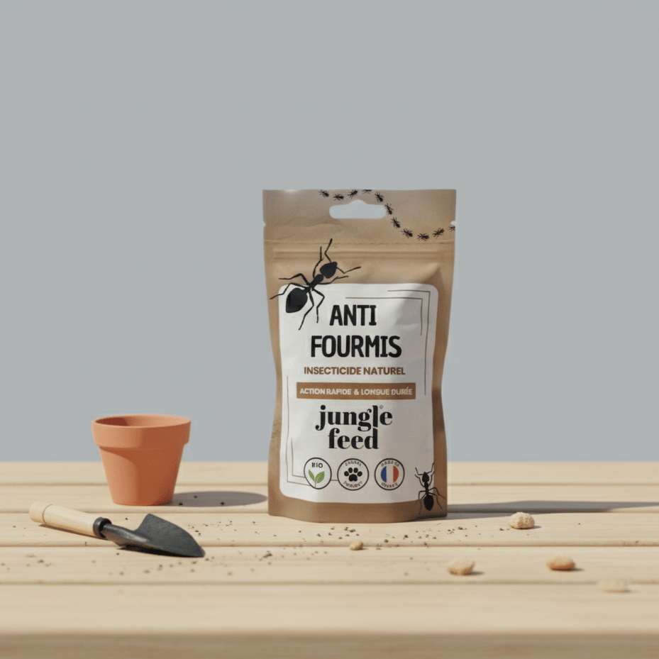Anti - Fourmis Naturel & Biologique - Action Rapide & Longue Durée - Jungle Feed