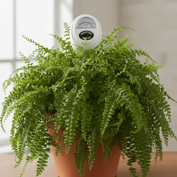 Capteur d'humidité hydromètre grand pot 30cm vert - Jungle Feed