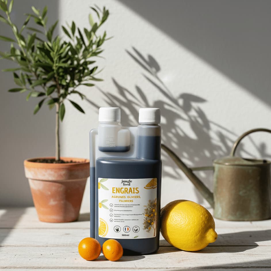 Engrais Plantes Méditerranéennes 500ml - Agrumes, Oliviers, Palmiers | Jungle Feed - Jungle Feed