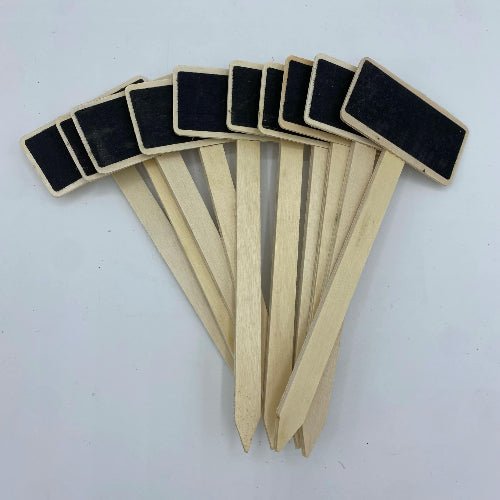 Étiquettes ardoise lot de 10 pour plantes - Jungle Feed