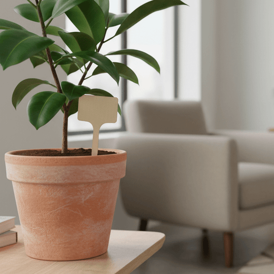 Étiquettes en bois pour nommer vos plantes - Jungle Feed