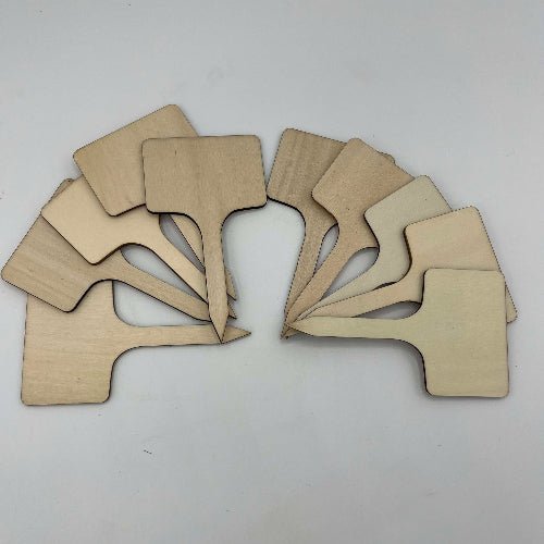 Étiquettes en bois pour nommer vos plantes - Jungle Feed