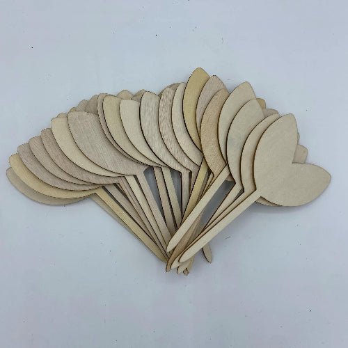 Étiquettes en bois pour nommer vos plantes - Jungle Feed