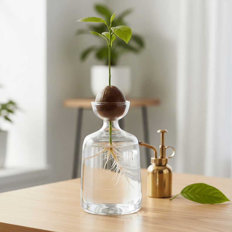 Kit de Germination d'Avocat : Élégance et Simplicité pour Cultiver Votre Avocatier - Jungle Feed