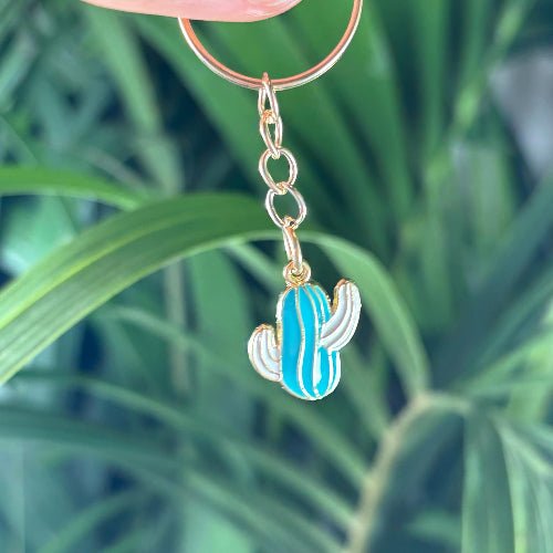 Lot de 3 de porte - clés cactus métal - Jungle Feed