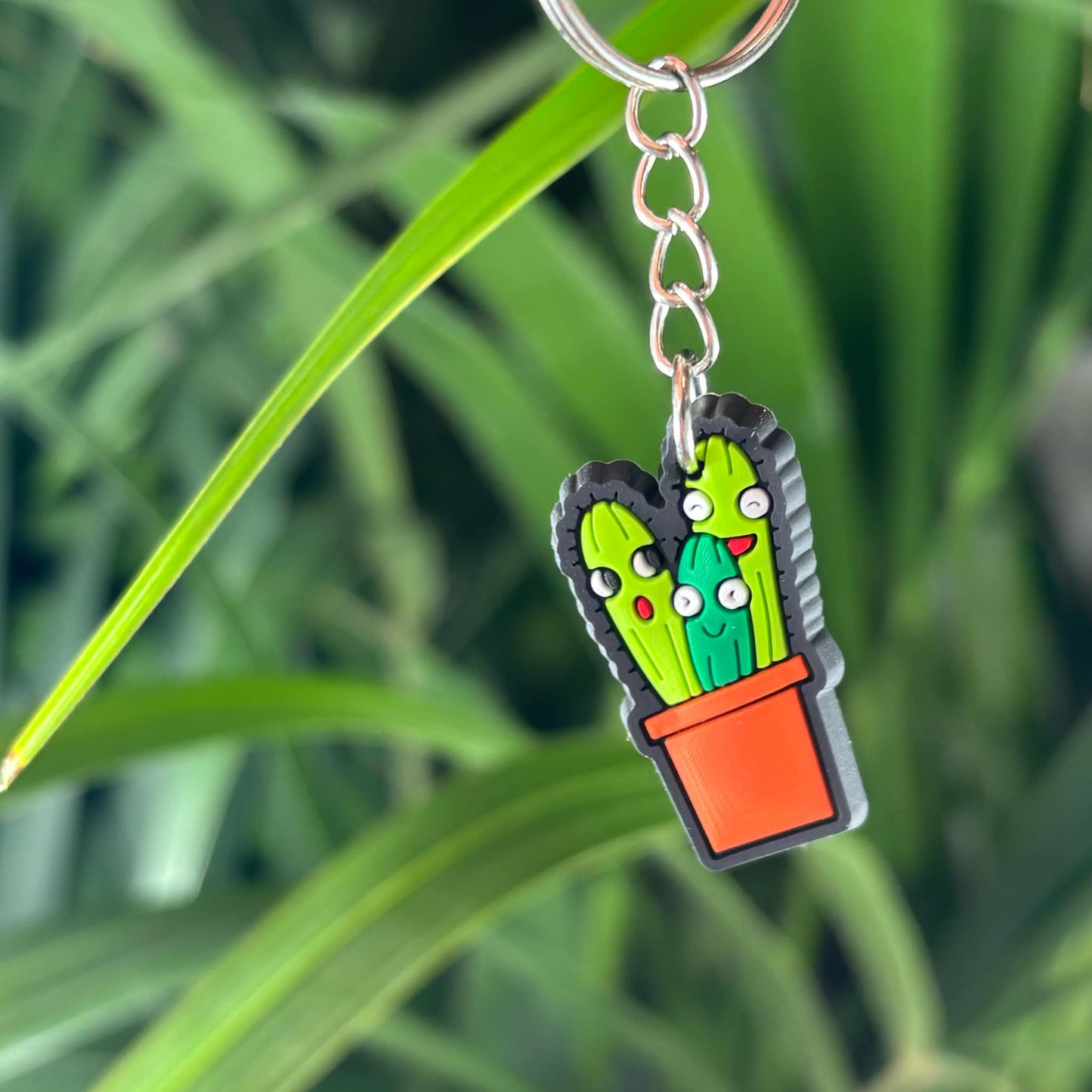 Lot surprise de 3 de porte - clés cactus - Jungle Feed