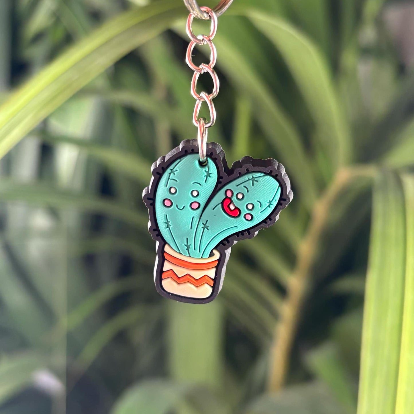 Lot surprise de 3 de porte - clés cactus - Jungle Feed