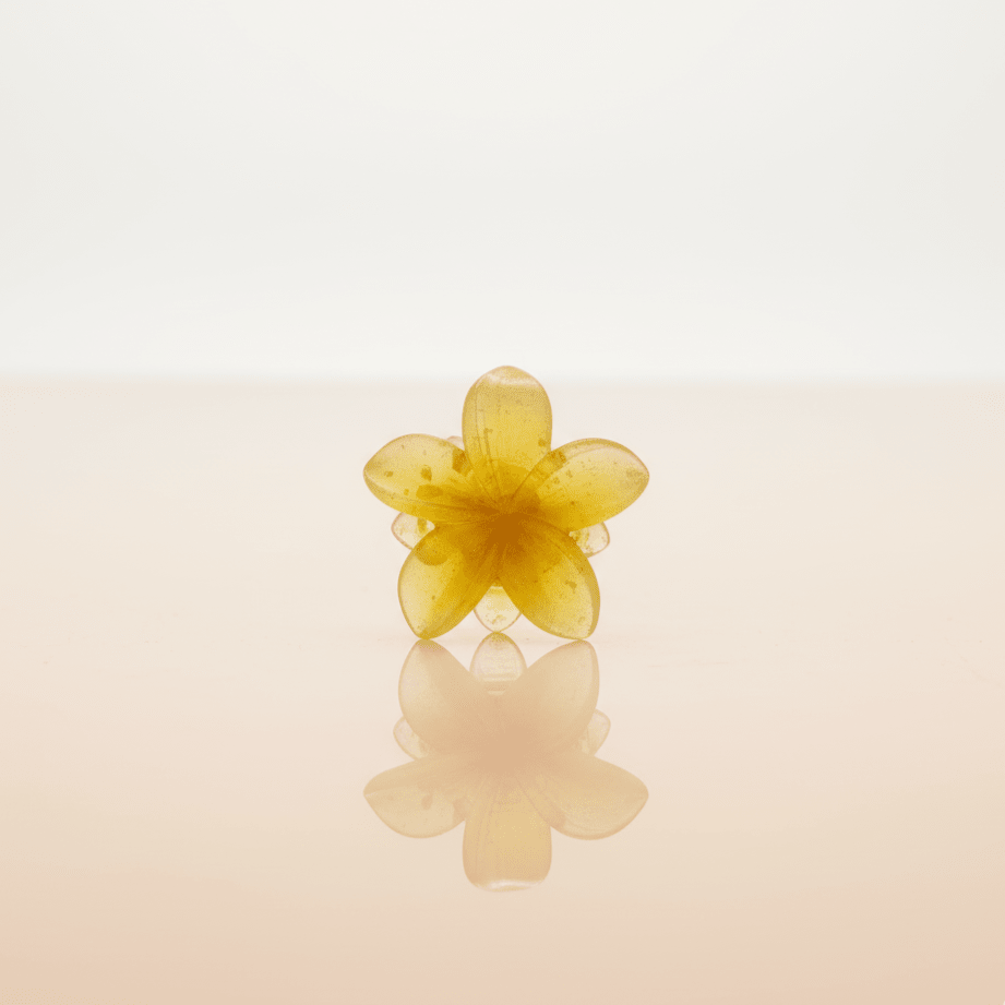 Mini Pince à Cheveux Fleur – L'Élégance Florale au Quotidien - Jungle Feed