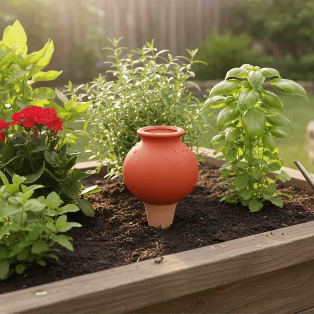 Ollas en céramique colorées pour irrigation - Jungle Feed