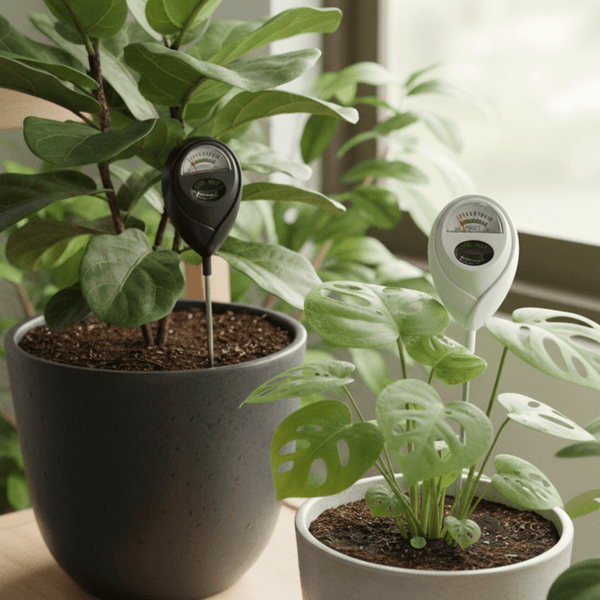 Lot de 2 capteurs d'humidité hydromètres grands pots - Jungle Feed