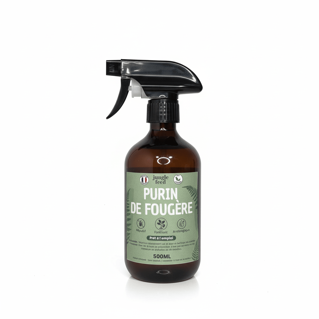 Purin de Fougère Insecticide & Répulsif Naturel 500ml | Jungle Feed - Jungle Feed