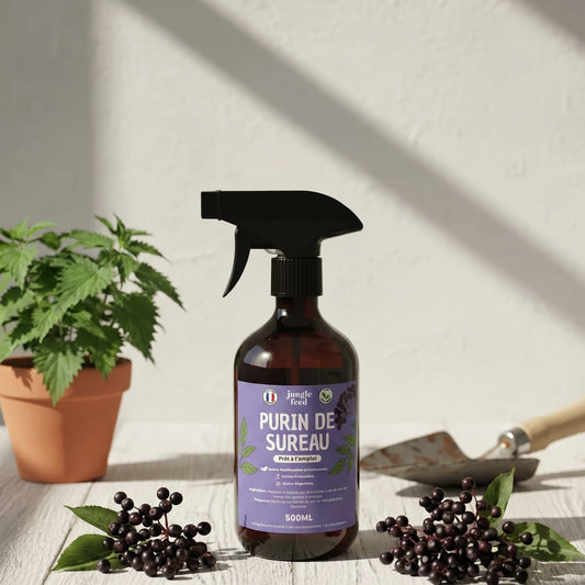 Purin de Sureau Bouclier Naturel 500ml - Nourrit & Protège | Jungle Feed - Jungle Feed