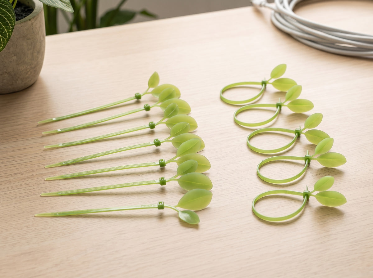 Attaches de palissage feuille pour plantes – lot de 10 | Jungle Feed