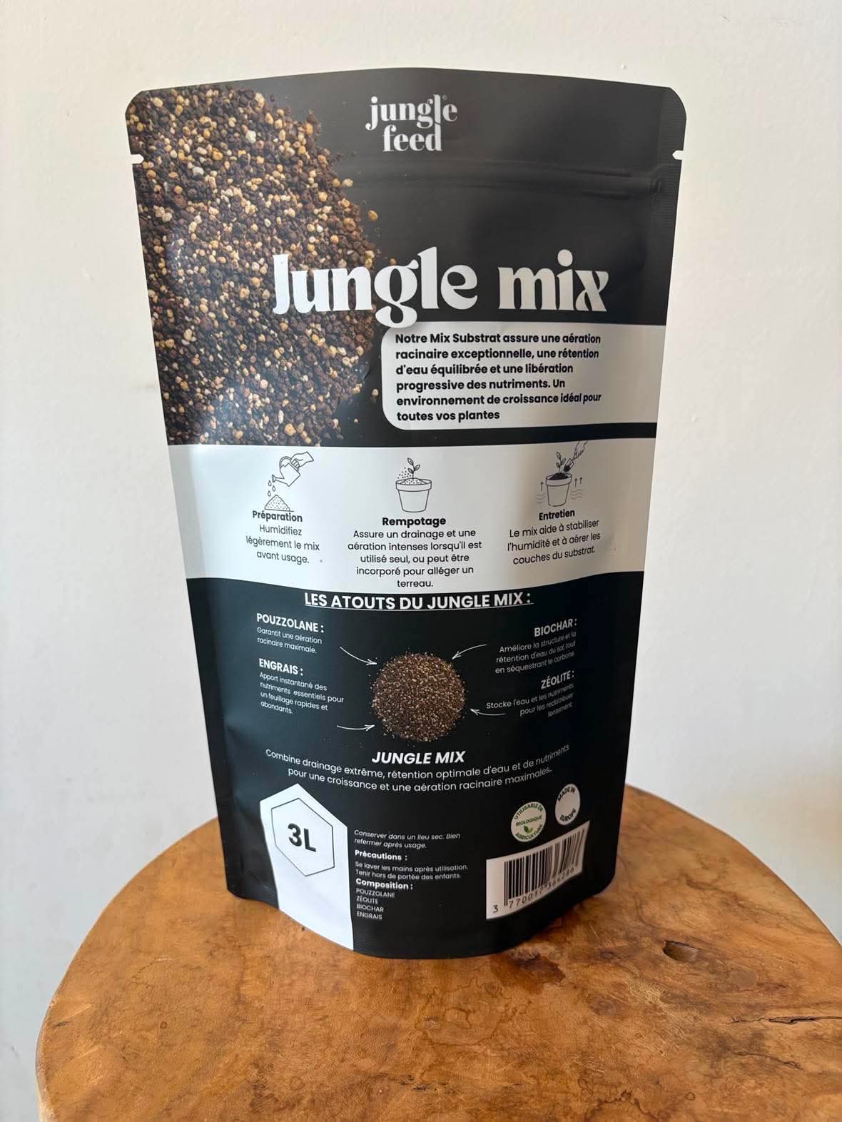 Jungle Mix – Substrat Humide & Aéré 3L