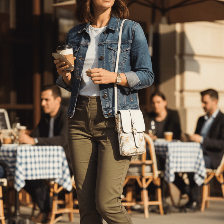 Sac bandoulière fleuri : L'élégance naturelle à porter - Jungle Feed