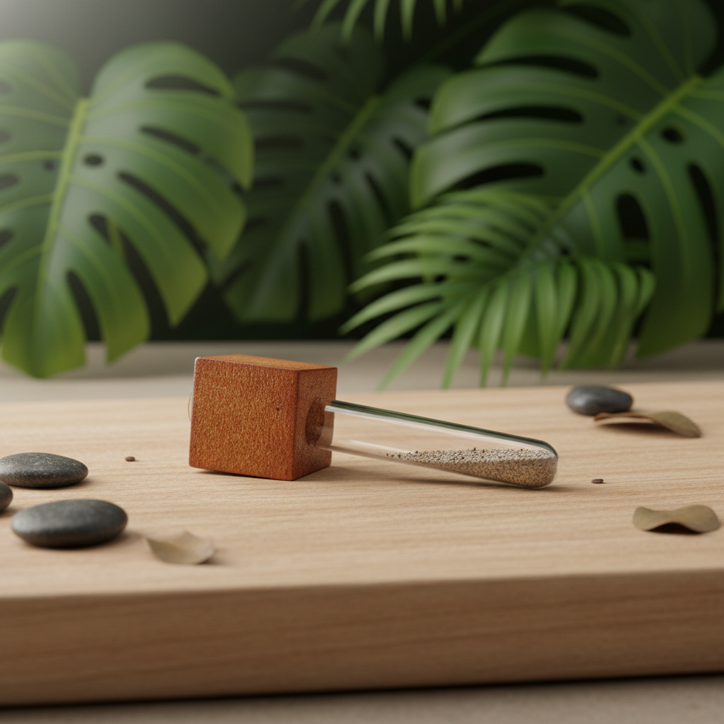 Porte-bouture aimanté – Vase éprouvette en verre | Jungle Feed
