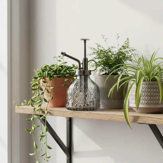 Vaporisateur pour plantes en verre